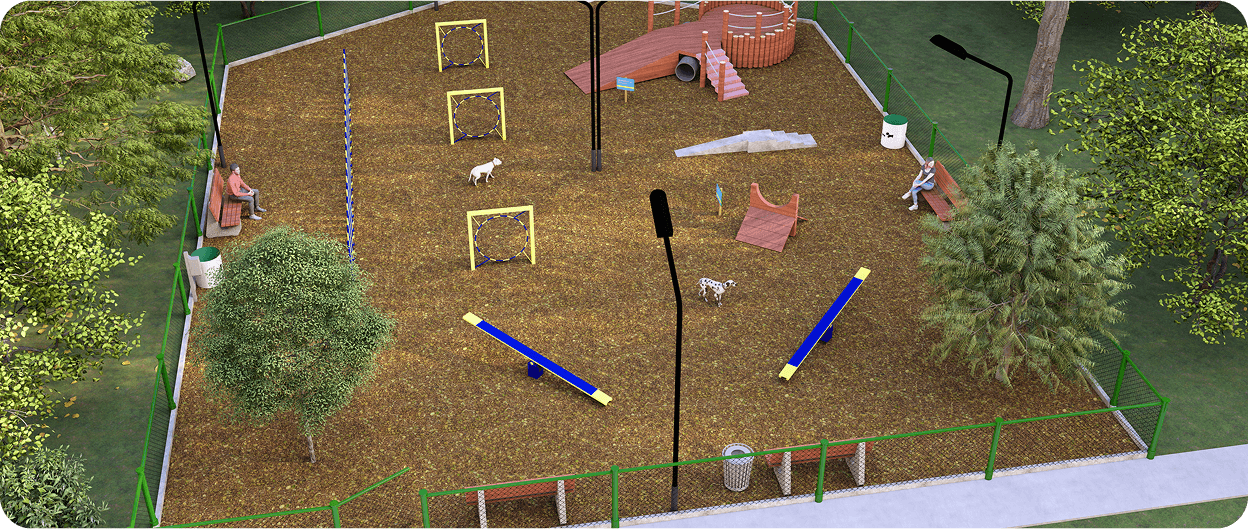 Playground ao ar livre